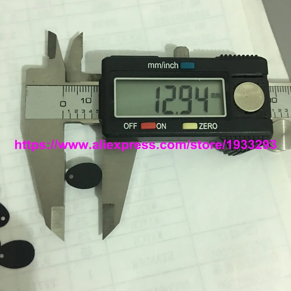 2000 шт. 9*13 мм матовый черный цвет боковое отверстие в форме яйца плоские свободные