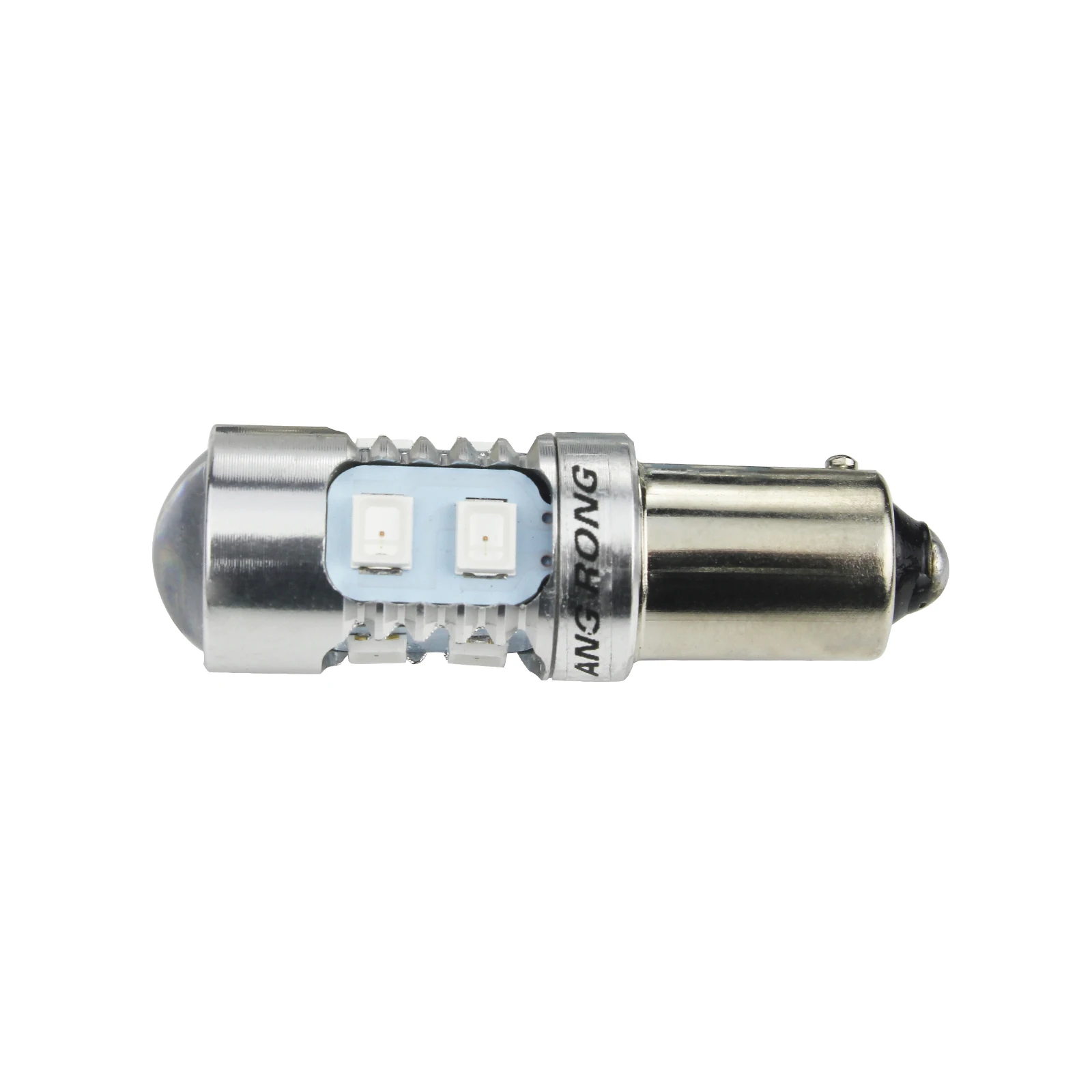 ANGRONG 2X H21W BAY9s 10 SMD SAMSUNG 2835 Светодиодный светильник с передним индикатором