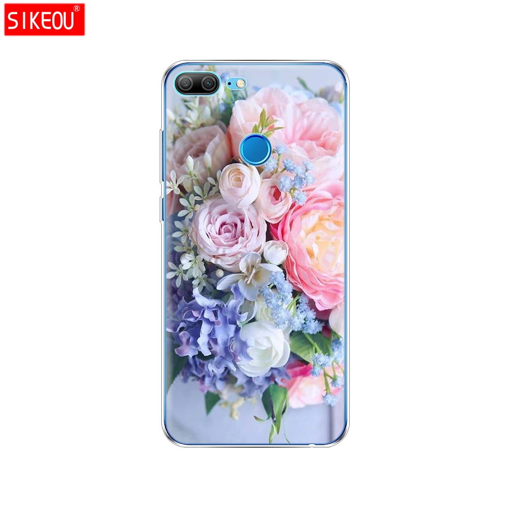 12070 Чехол для телефона Huawei honor 9 honor 9 lite, Мягкая силиконовая задняя крышка из ТПУ 360, Защитная Прозрачная крышка с рисунком кота - Цвет: 12070