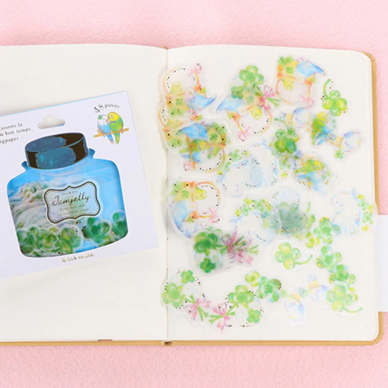 48 шт./лот новая бутылка для дрифта бумажная мини наклейка Сумка сделай сам