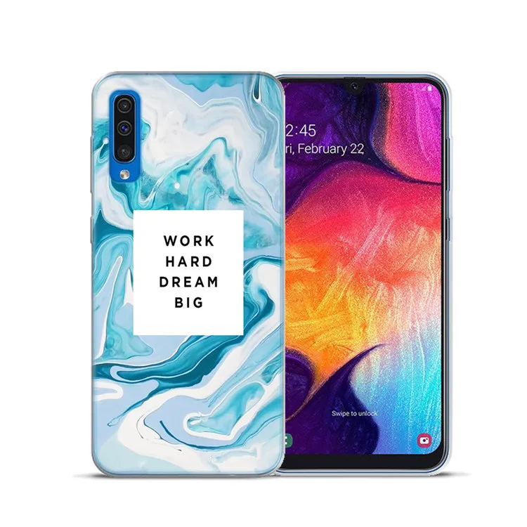 7 Мрамор в виде геометрических фигур мягкий чехол для Samsung Galaxy A3 A5 A7 A6 плюс A8 плюс A7 A9 A10 A20 A30 A40 A50 A60 A70 A80 - Цвет: 7
