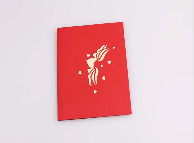 10 шт 3D Белое Сердце Любовь Киригами ручной работы оригами для свадебной