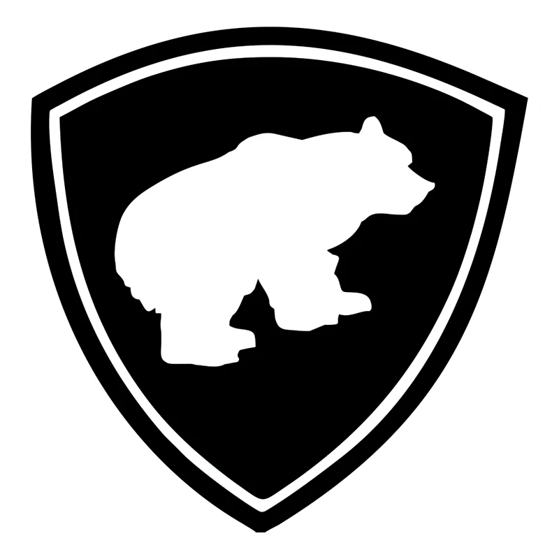CS 262#15 3*15см Наклейка на авто ВВ МВД (Внутренние войска МВД). Сибирское региональное