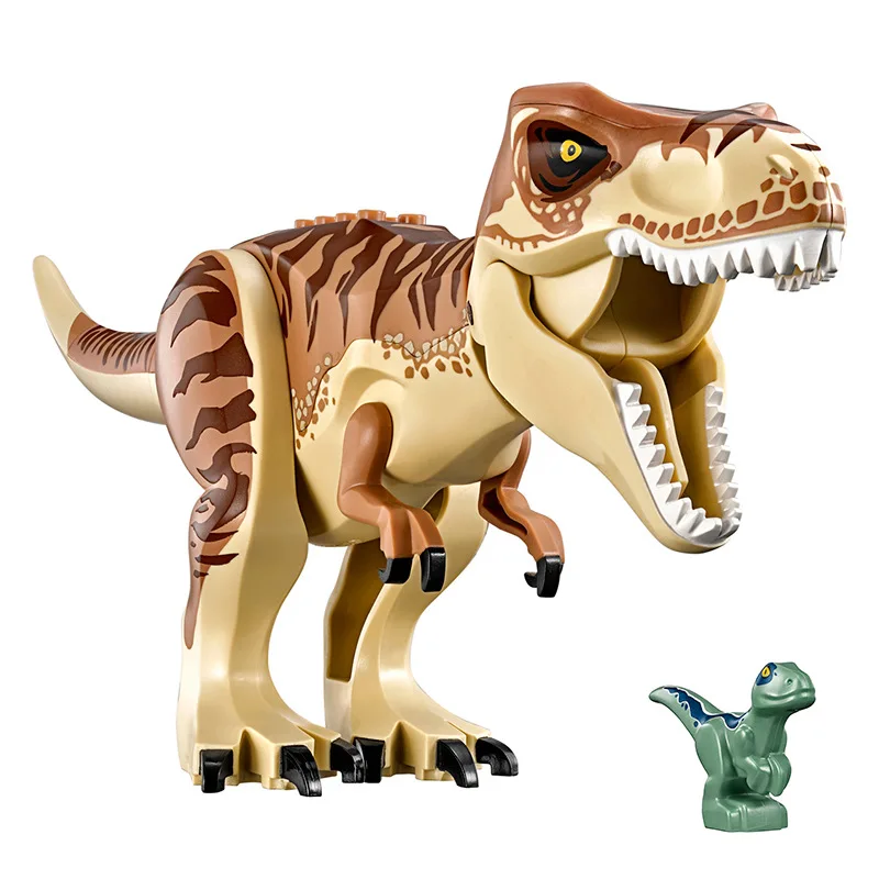 Мир Юрского периода Серия T. rex транспортная Модель Строительный блок кирпичная