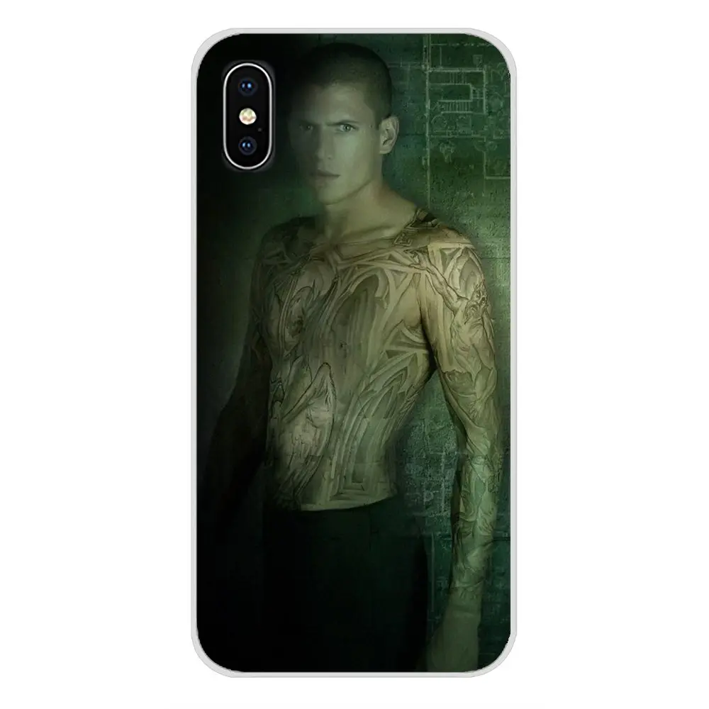 Аксессуары чехлы для телефонов Чехлы Apple iPhone X XR XS MAX 4 4S 5 5S 5C SE 6 6S 7 8 Plus ipod touch Prison Break