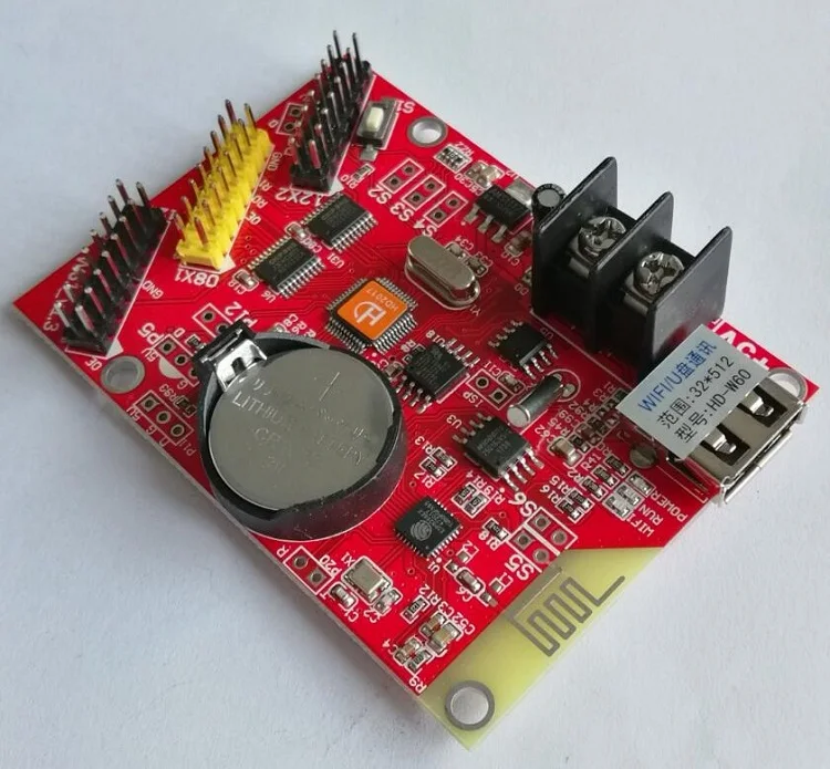 Светодиодный программируемый знак дисплей доска p10 модуль управления карта hd