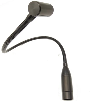 12 в 1 Вт LED 3 контакта 4 XLR GOOSENECK светильник для аудио консоли|led gooseneck light|gooseneck lightled |