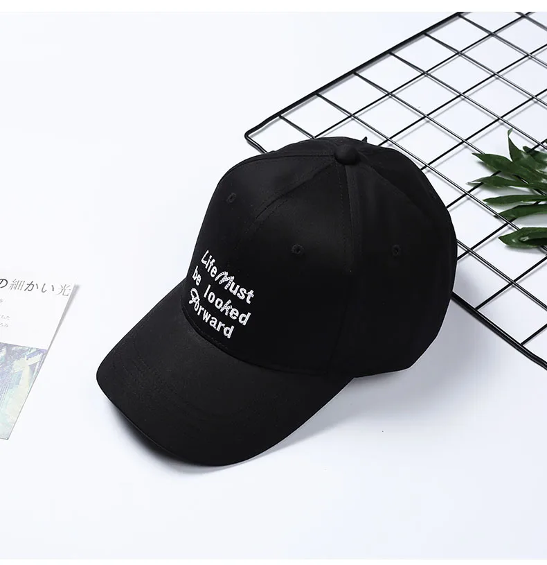 New Arrival Fashion Cotton Baseball Hats Caps for Women Autumn Outdoor Snapback Female Embroidery Letters Caps Casquette Solid