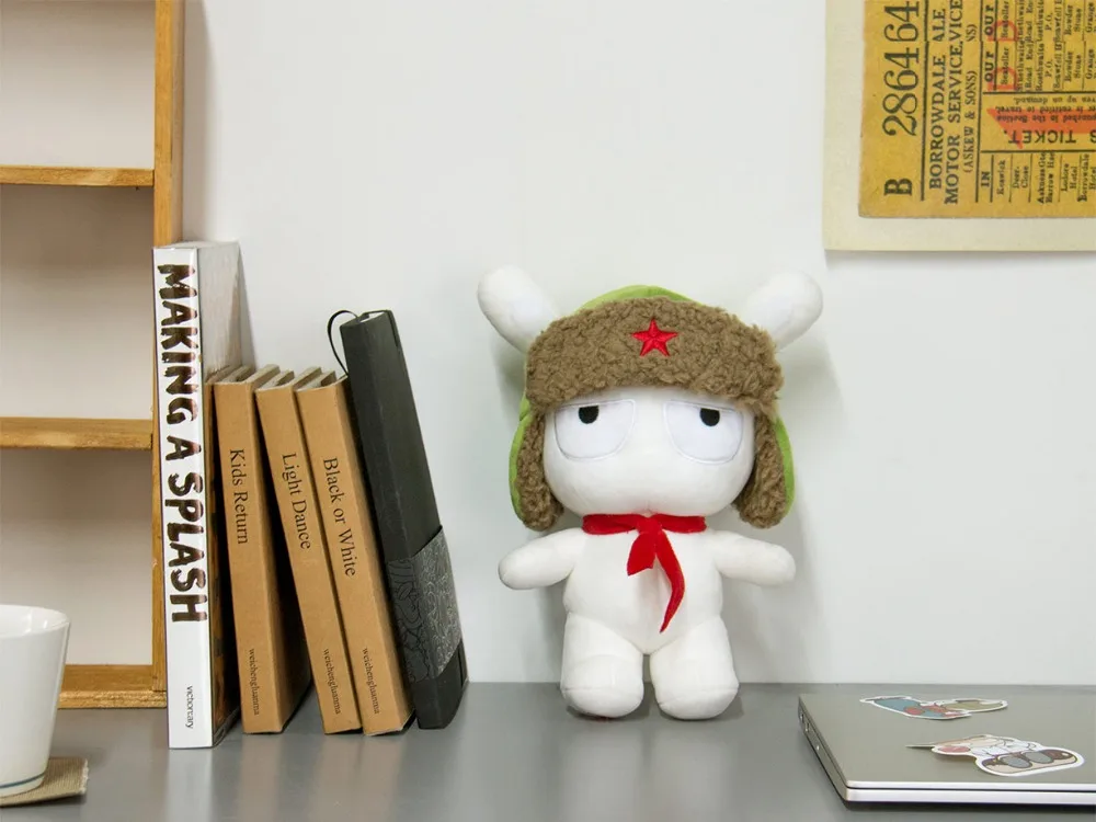 Новая кукла Xiaomi Mitu Rabbit 25CM из хлопка и шерсти, мультяшная милая игрушка в подарок для детей девочек мальчиков на день рождения Рождество другу.