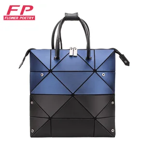 Новая модная светящаяся сумка Bao, Женская Геометрическая Сумка, повседневная женская матовая Складная Сумка-тоут, женская сумка через плечо со стразами