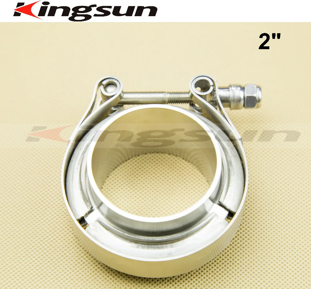 Kingsun 2 ''sus 304 V образный зажим из нержавеющей стали с мужской и женской