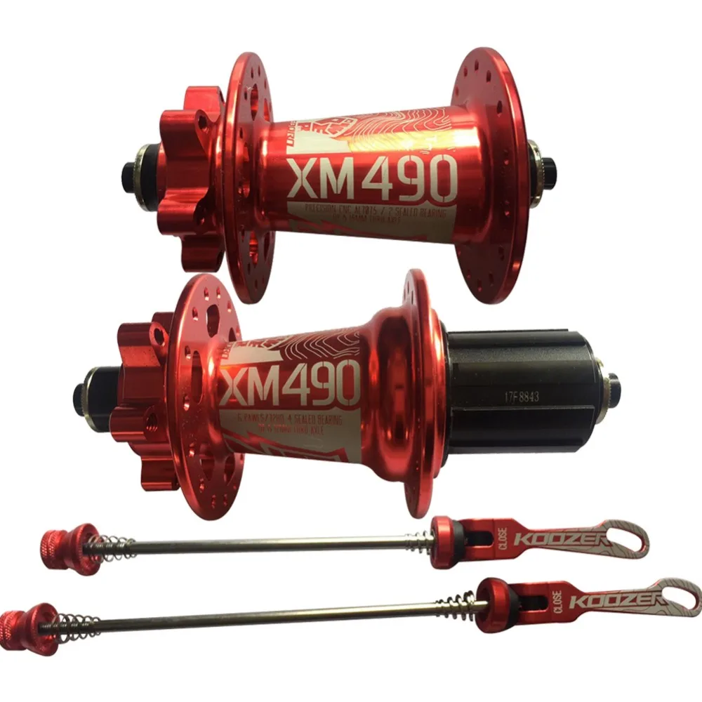 Ponabet Koozer XM490 герметичный подшипник MTB концентратор комплект велосипед концентратор 32 отверстия дисковые тормоза 15/12 мм через оси S Оперативная память XD XX1 или shiman0