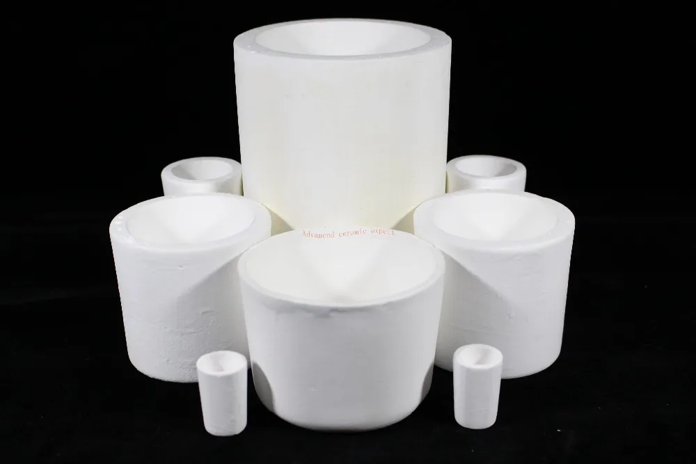 Кварцевый спеченный керамический тигель D40 мм * H50 мм/тигель с устойчивостью к