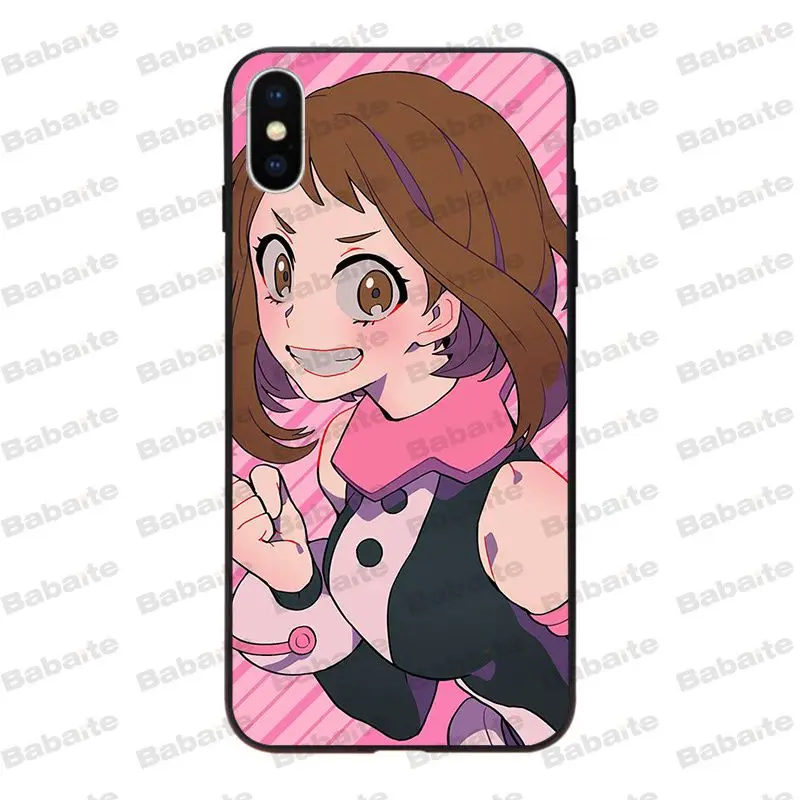 Babaite My Hero Academy Coque чехол для телефона для iPhone X Xs Xr XsMax 6 6s Plus 7 7plus 8plus 5 5S 5c SE11 11pro 11promax