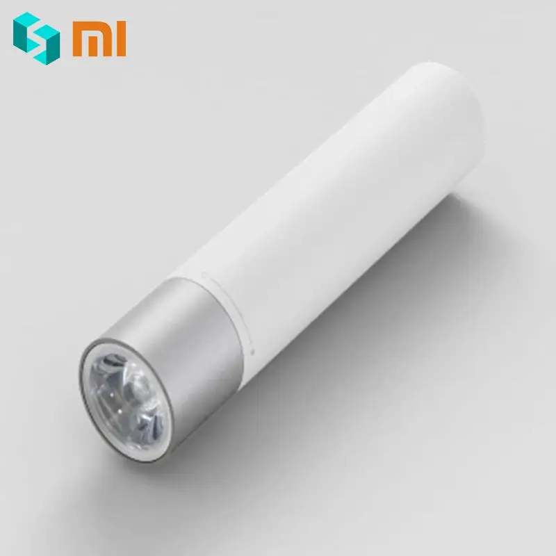 Переносной фонарик Xiaomi 11 регулируемых режимов яркости с вращающейся головкой