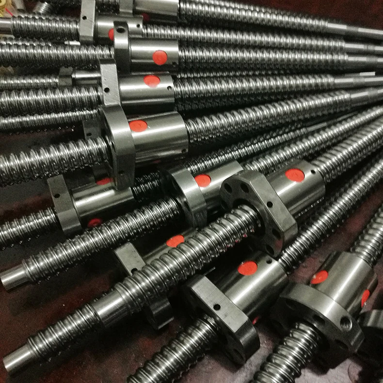 12 мм шариковый винт рулон SFU1204 длина 350 400 + 1204 фланец одна шариковая гайка CNC части