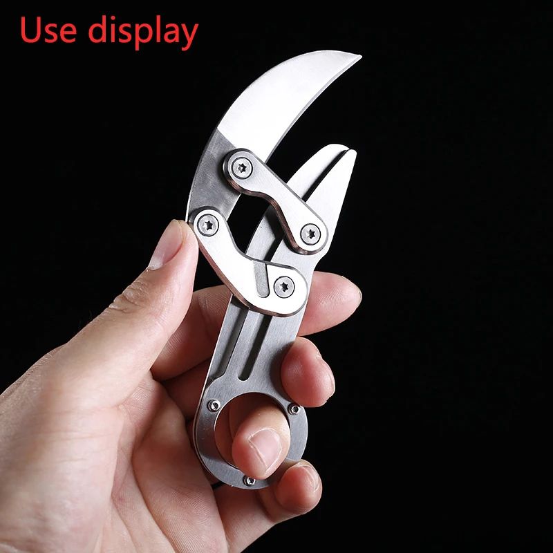 Карманный нож для выживания karambit cs go ganzo металлическая ручка складные ранцы faca