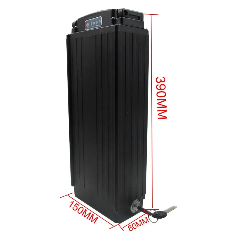 Литий ионный аккумулятор 1000 Вт 48 В 20 Ач 2900 мАч|rack battery|48v lithium ion battery48v 20ah rear rack |