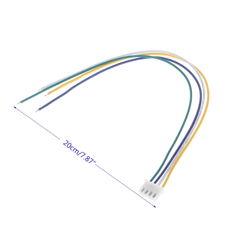 

10PCS 4 Pin Mini Micro JST XH 2.54mm 24AWG Connector Plug With Wires 200mm