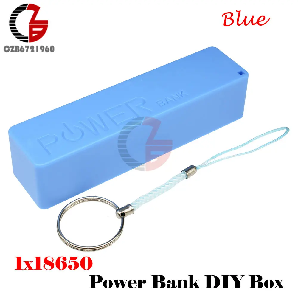 18650 Box Blue Металлический детектор+ 18650 USB внешний аккумулятор чехол DIY комплекты DC 3 V-5 V металлический тестер сенсорная плата с 18650 зарядным модулем аккумулятора - Цвет: 18650 Box Blue