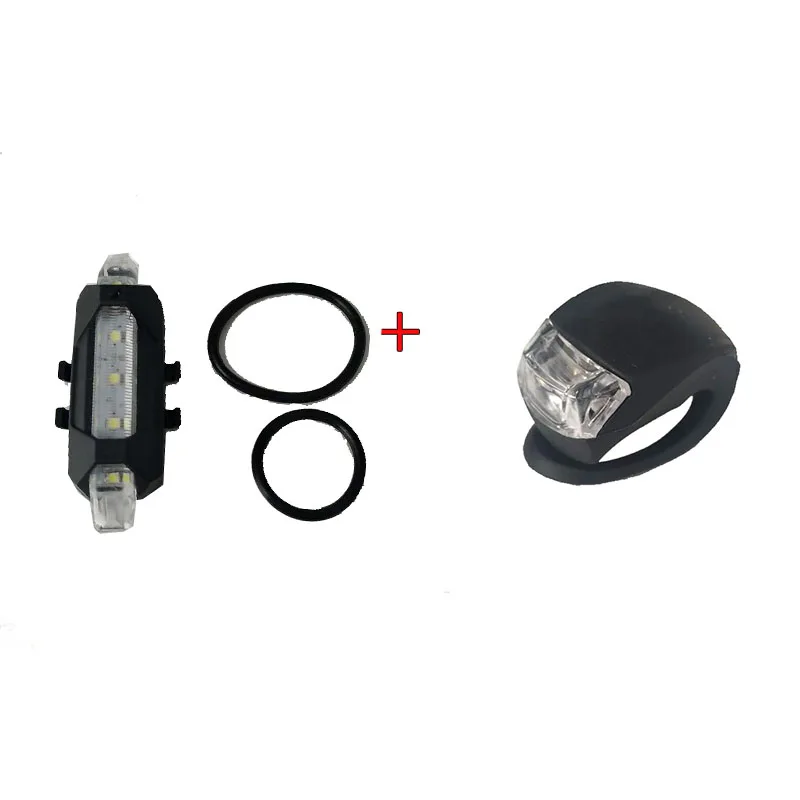 Портативные велосипедные Предупреждение ющая передняя защита задних фонарей