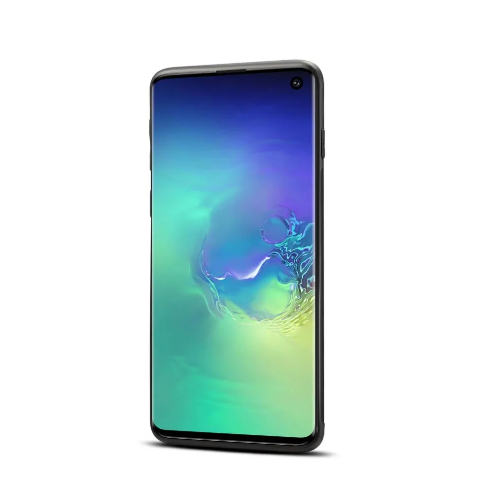 Чехол для Samsung Galaxy S10 чехол plus мягкий бампер из ТПУ держатель карт автомобильный