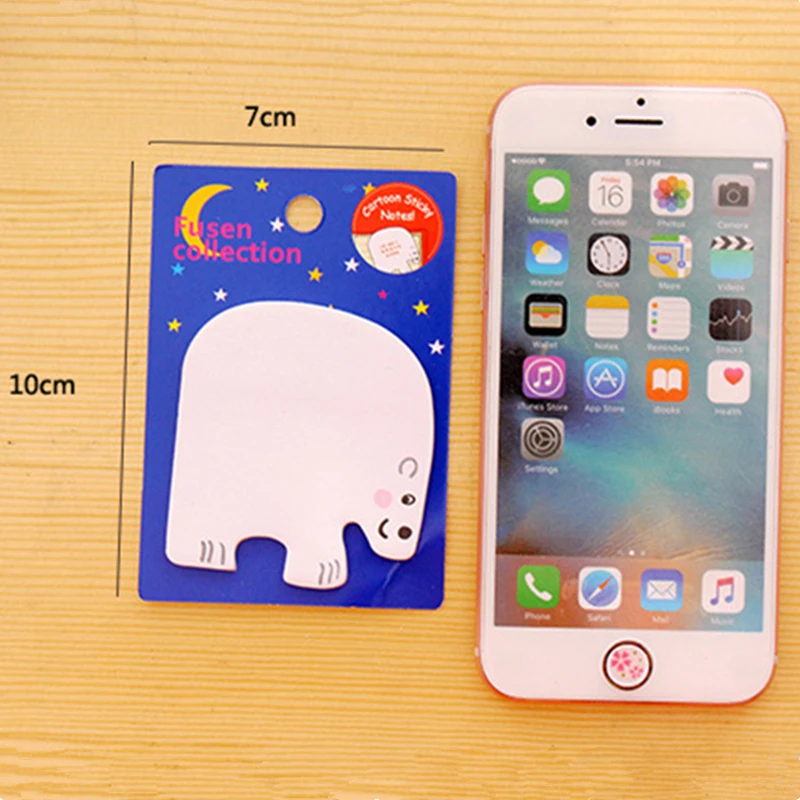 1 шт. Стикеры для заметок в виде животных | Канцтовары офиса и дома