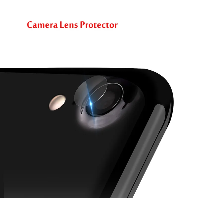 2 шт. для Apple iPhone 8 7 6 Plus аксессуары задняя камера объектив защита экрана полное