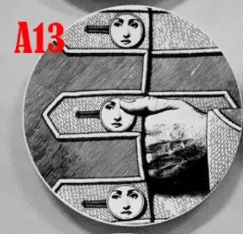 8 дюймов, популярные европейские изготовленные на заказ 21 см Милан rosenthal Piero fornasetti тарелки дизайн подвесная декоративная тарелка Diva настенная подвеска - Цвет: M