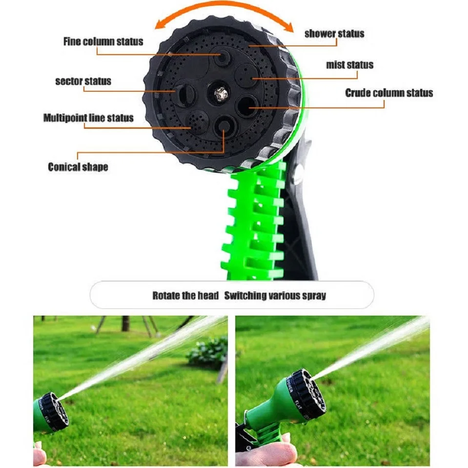 Лидер продаж садовый шланг увеличивающийся в размерах 25-150 футов гибкий
