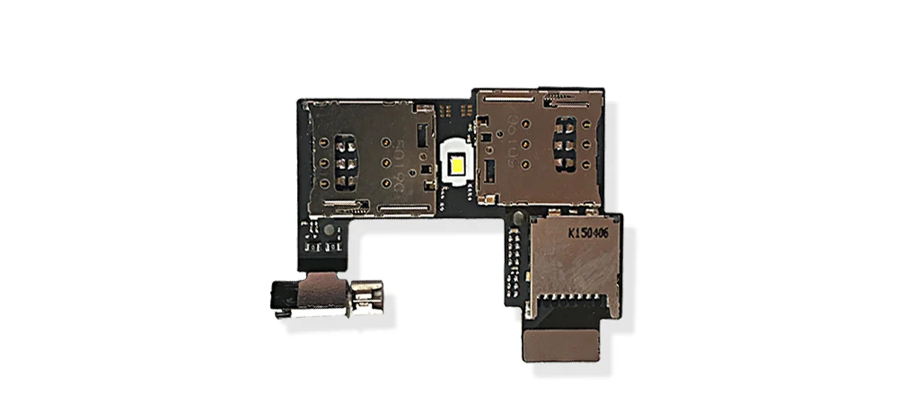 Гибкий кабель с двумя и одиночными sim-картами для Motorola MOTO G2 G+ 1(Gen 2) XT1063 xt1068 устройство для чтения sd-карт