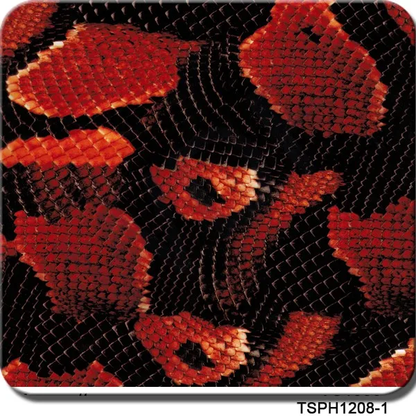 0,5*10 м CS675 серая змеиная кожа с животным узором гидрографическая пленка для переноса печати