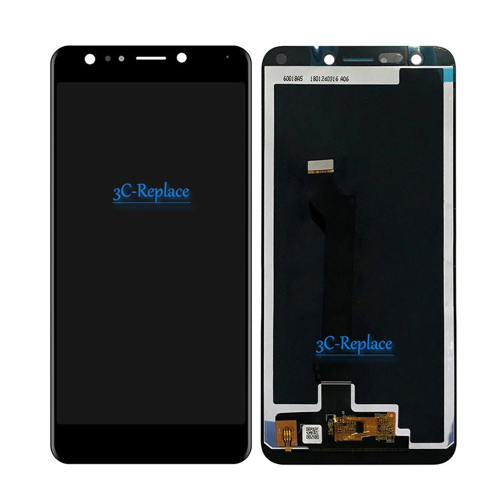 100% протестированный 6 0 дюймовый черный ЖК дисплей для Asus ZenFone 5 Lite 5Q X017DA ZC600KL S630 SDM630
