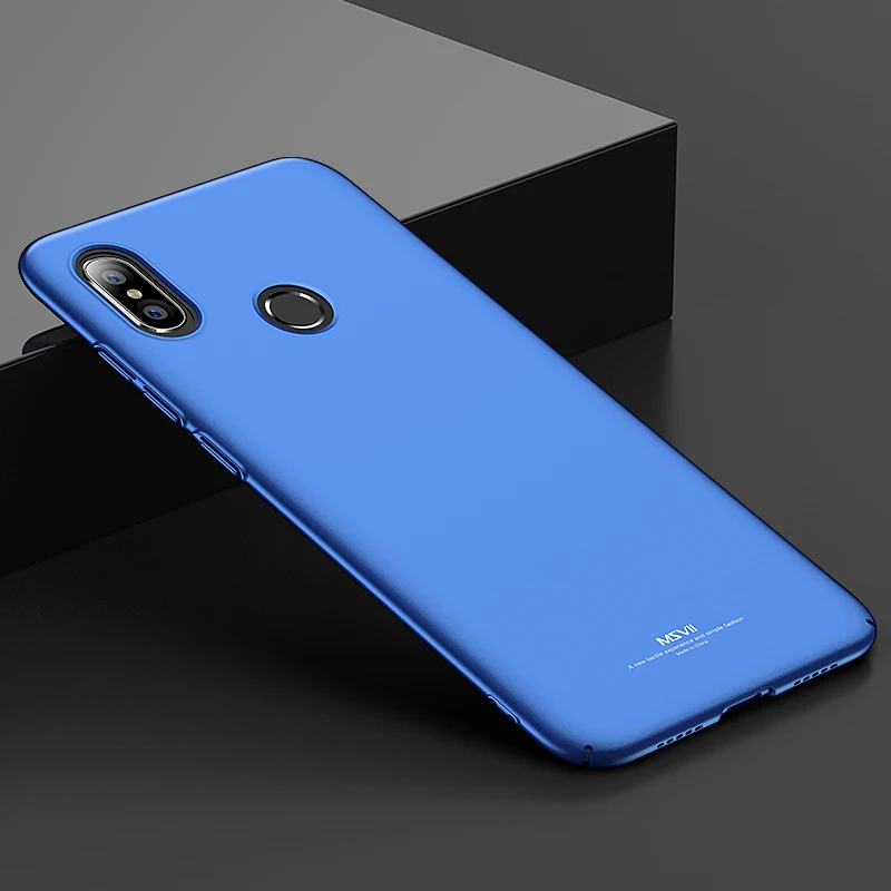 Чехол для Xiaomi Mi 8 чехол MSVII Pro Жесткий из поликарбоната Lite матовый чехол-накладка Mi8
