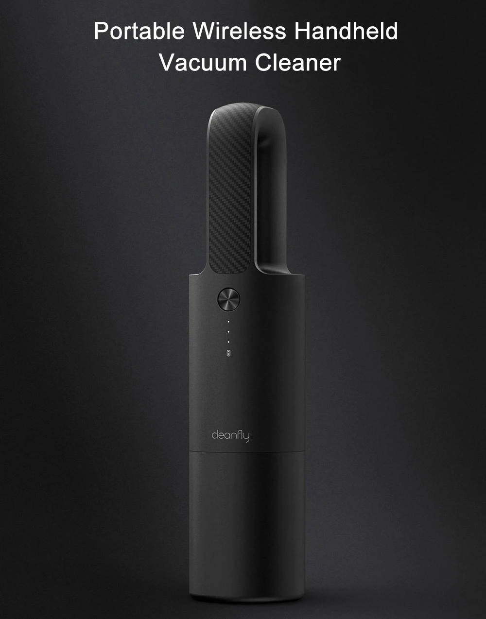 Ручной пылесос Cleanfly FVQ портативный беспроводной мини-пылесос 2 в 1 с насадкой светодиодный светильник автомобильное зарядное устройство HEPA фильтр
