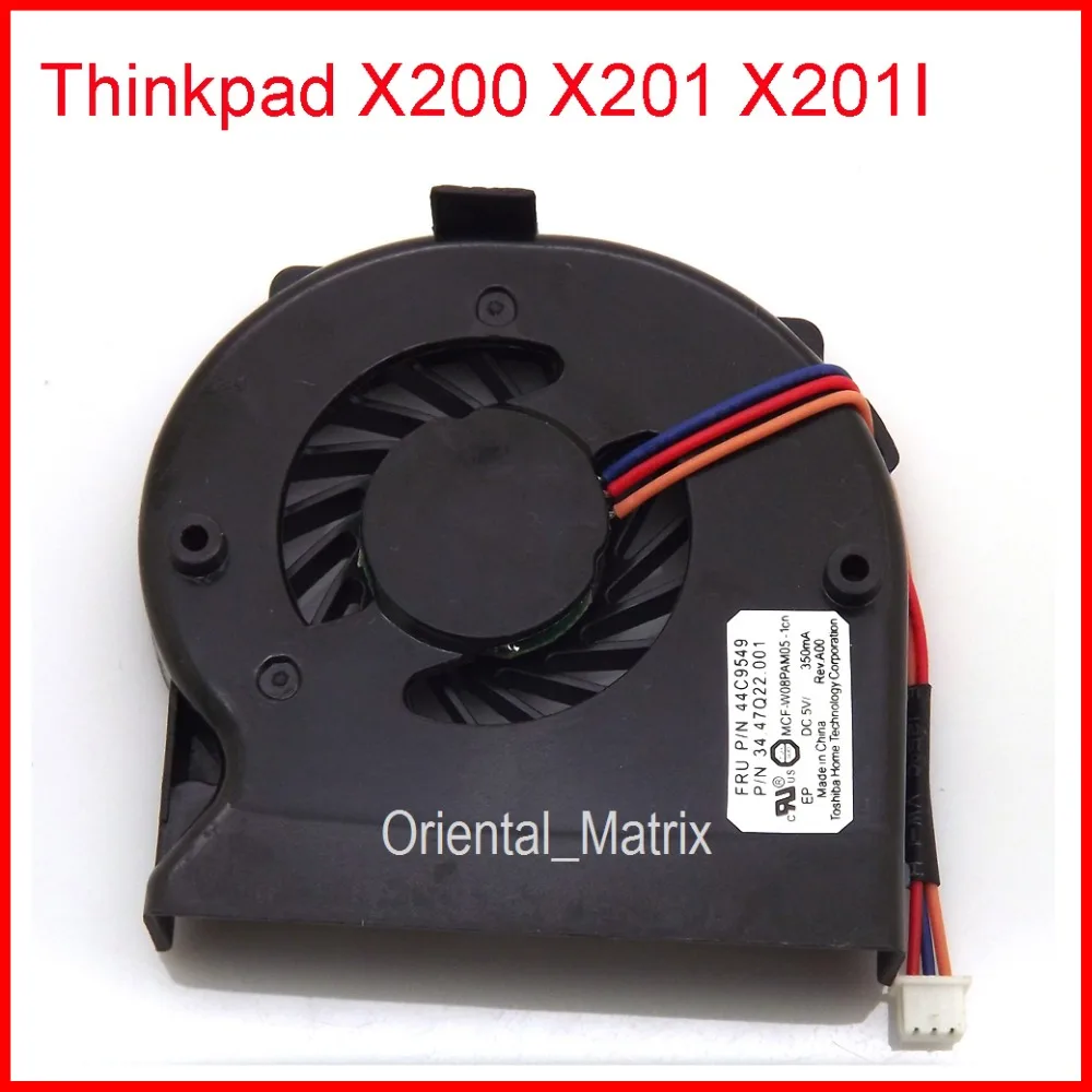 

Бесплатная доставка, новый MFC-W08PAM05-1CN DC5V 0.35A 3Pin для IBM Lenovo Thinkpad X201 X201I X200, кулер для процессора ноутбука, охлаждающий вентилятор