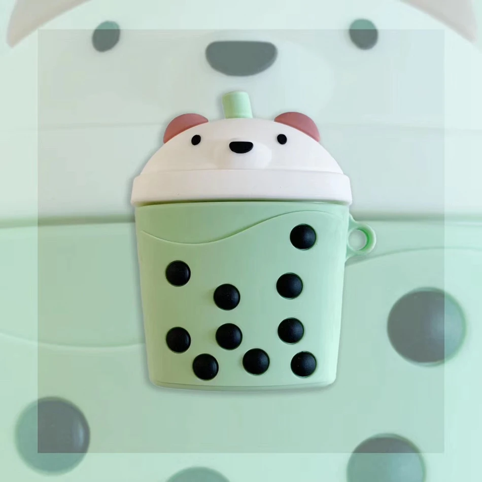 3D чехол для наушников для Airpods, силиконовый чехол с милым мультяшным осликом, чехол для наушников для Apple Air pods, чехол для наушников, аксессуары