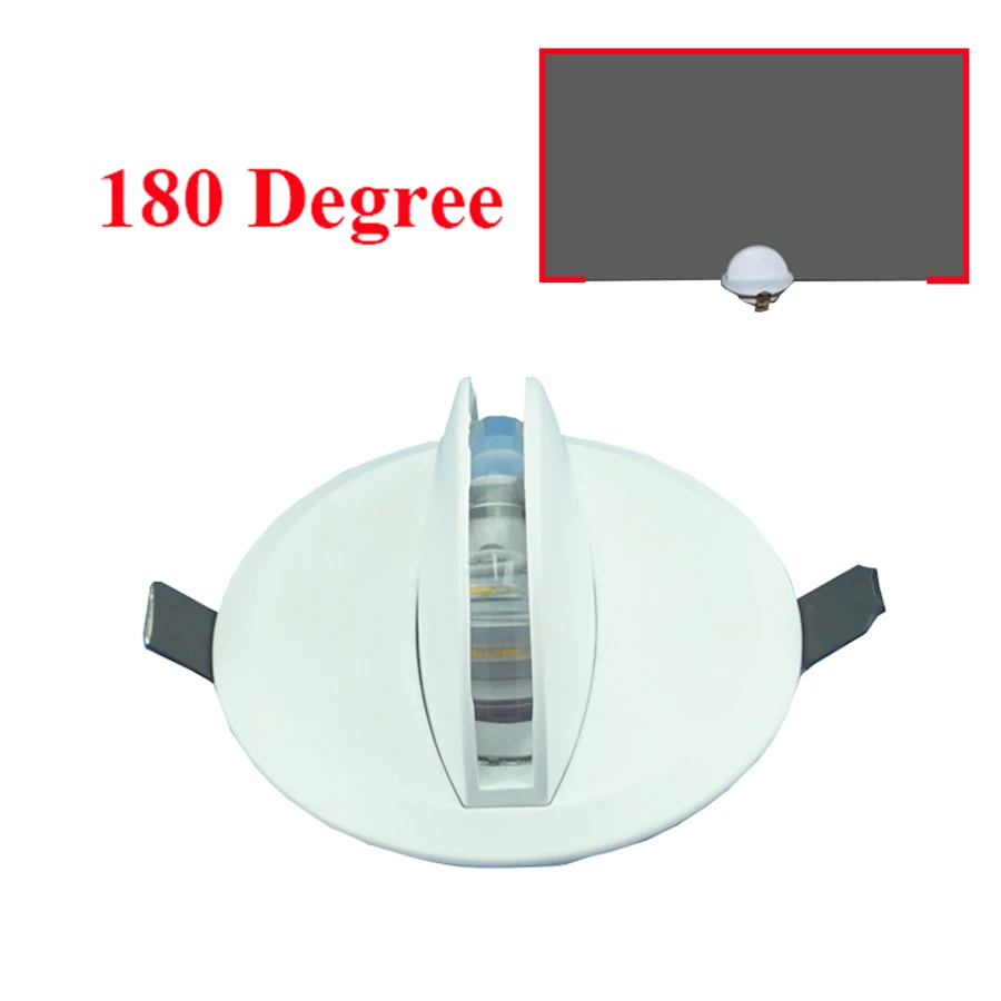 180 Recessed In BEIAIDI поверхностного монтажа оконная линия луч светодиодный настенный светильник Открытый дверной каркас лампа Встраиваемый отель KTV коридор прохода луч прожектор - Испускаемый цвет: 180 Recessed In