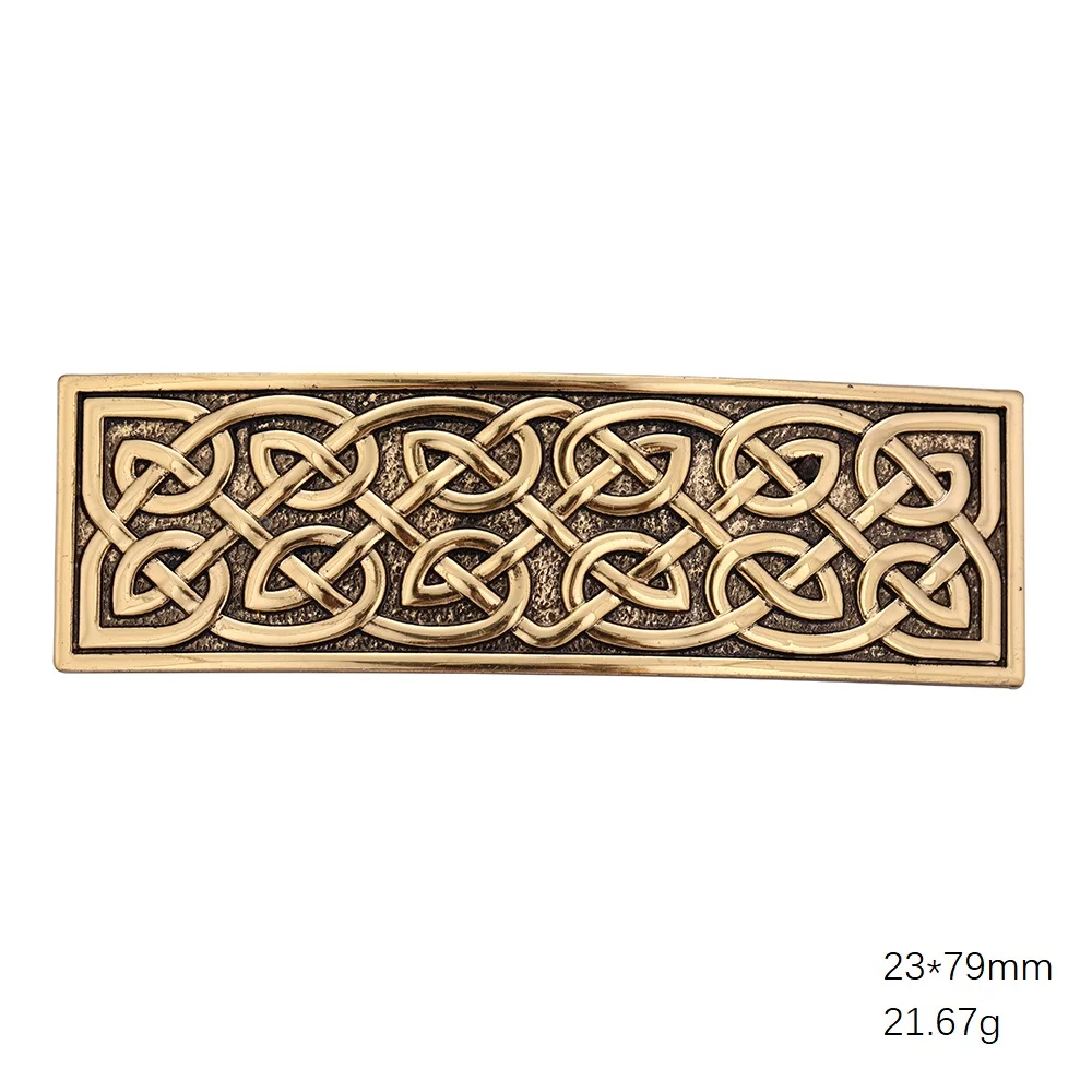 Teamer New Arrival Vintage Barrettes Hair Jewelry for Women Hairwear Antique Silver Color Celtics Knot Hairpins | Украшения и