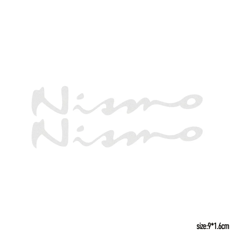 3 пары нисмо Передние наклейки стеклоочистителя наклейка для