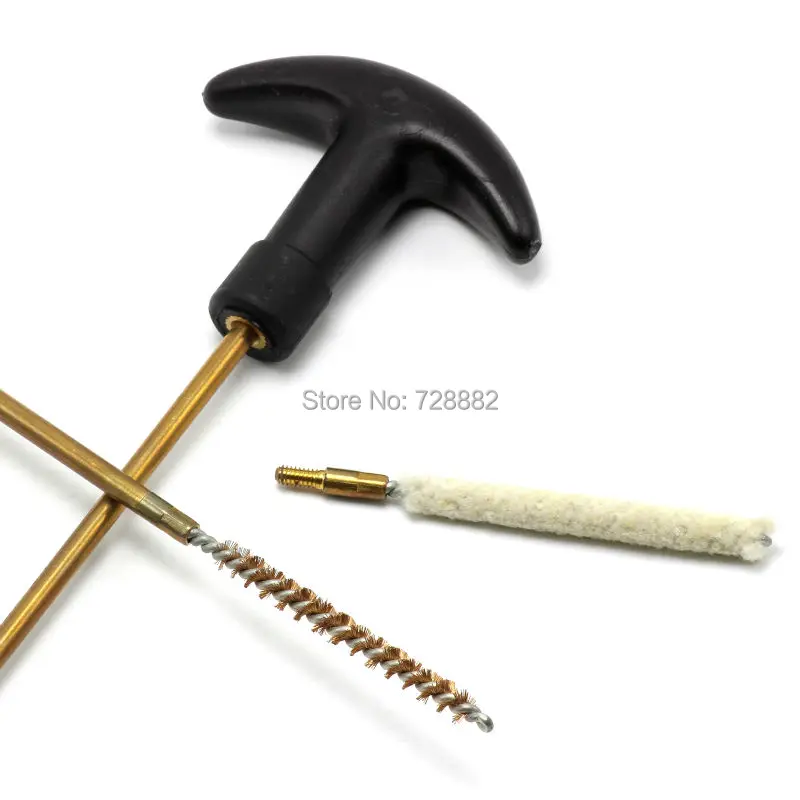 Rifle Brass Rods Brushes Cleaning Clean Tool Kit For .177 .22 (4.5mm&amp5.5mm) Pistol Shotgun Hunting Accessories | Спорт и