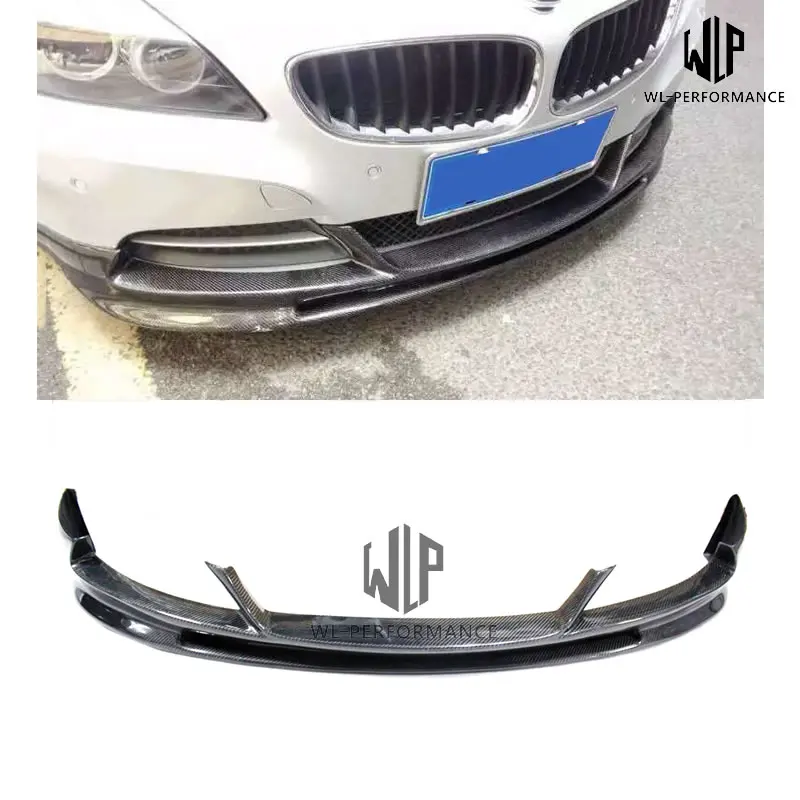 E89 High Quality Carbon Fiber Front Lip Splitter Car Styling for BMW Z4 Body Kit 2009-2016 | Автомобили и мотоциклы