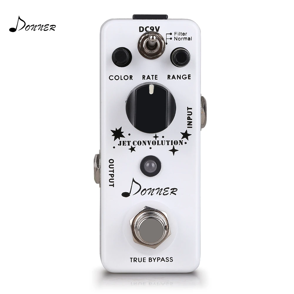 Donner гитарная педаль эффектов Jet Convolution классический аналоговый Flanger Ture Bypass|bypass| |