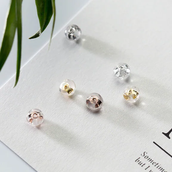 Модные круглые серьги из стерлингового серебра 925 пробы|earrings|back earringsback back |
