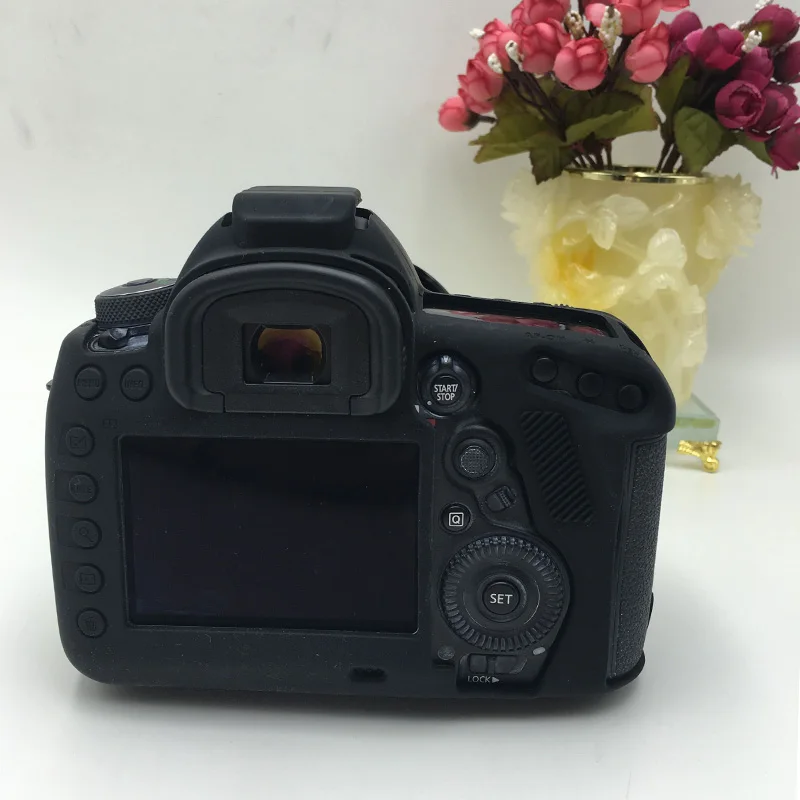Красивая камера видео сумка для Canon 5D4 5D Mark IV Силиконовый Чехол резиновый чехол для камеры 5D Mark 4 защитный чехол
