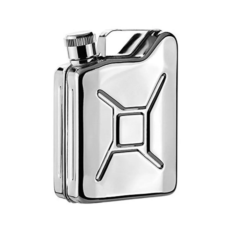 

Hot Sales Bpa Free Mini 5oz Creative Liquor Whisky Drums Flagon Portable Stainless Steel Alcohol Vodka Jerry Can Oil Hip Flask