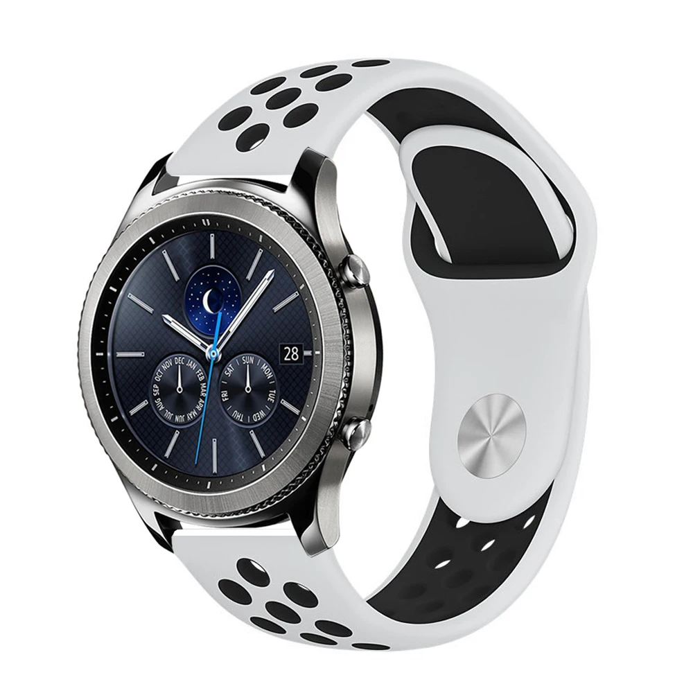 Ремешок для часов Xiaomi Amazfit GTR 47 мм Stratos 2 Pace для samsung gear S3 Galaxy 46 мм Миланский ремешок для часов силиконовый браслет