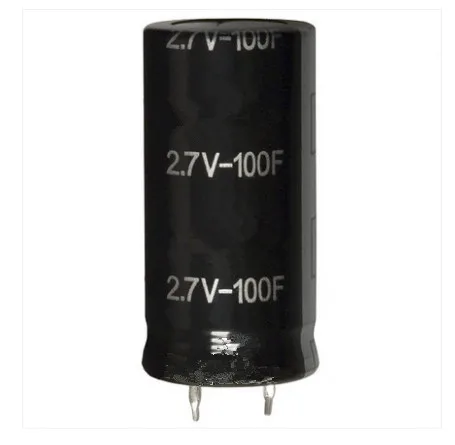 12 шт новое и оригинальное высокого качества 2,7 V 100F 2.7V100F 22*45 мм супер конденсатор/Фарад конденсатор