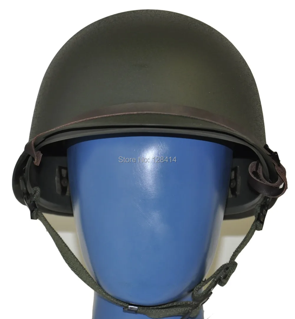 

MILITECH США M1 Реплика шлем с ABS внутренний шлем WW2 M1 двухслойный шлем мировая война 2 США армейский защитный шлем мотоцикл