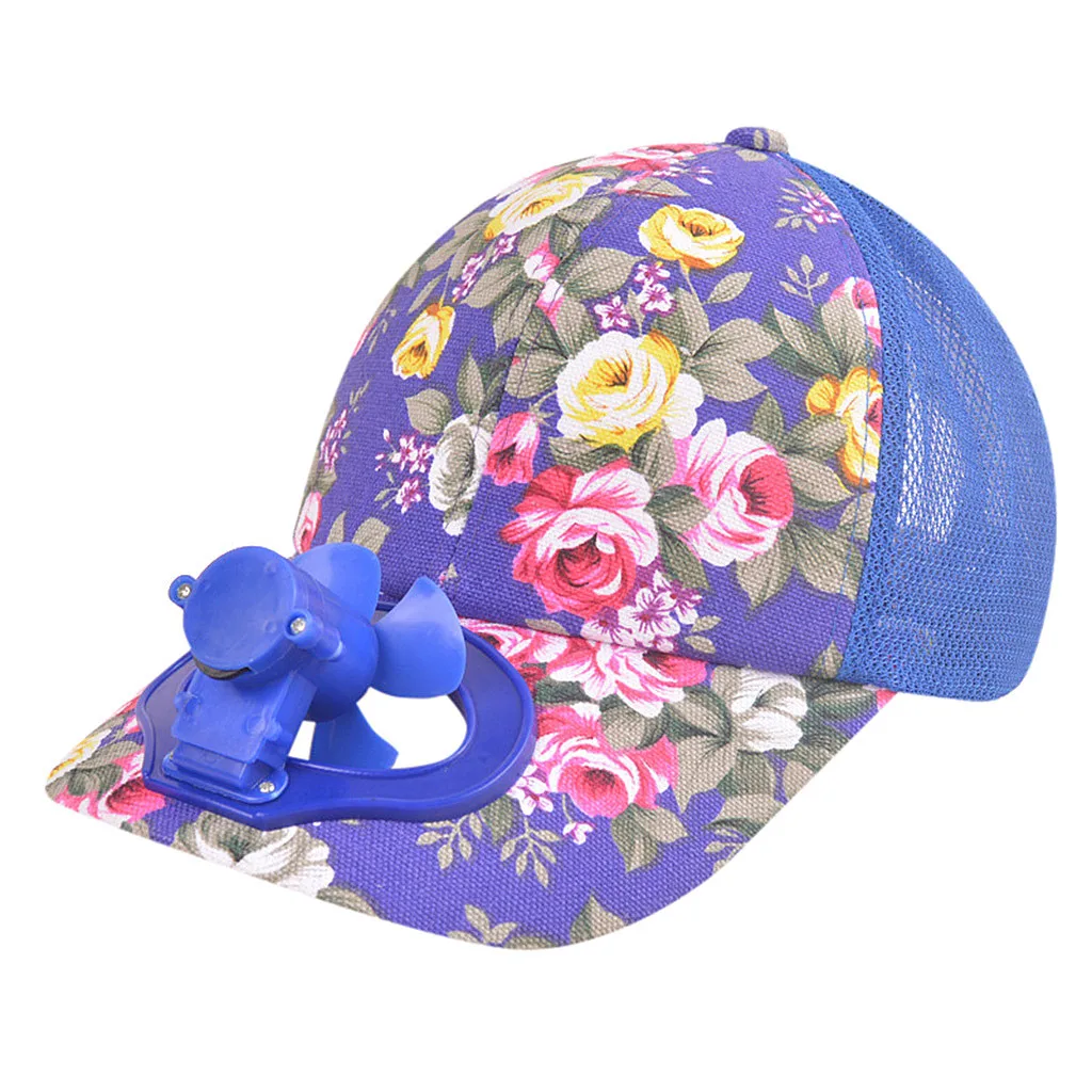 2019 Summer Fan Cooling Sunhat Cap Hat USB Charging Breathable Shade Sunscreen Chapeu De Praia #82 | Аксессуары для одежды